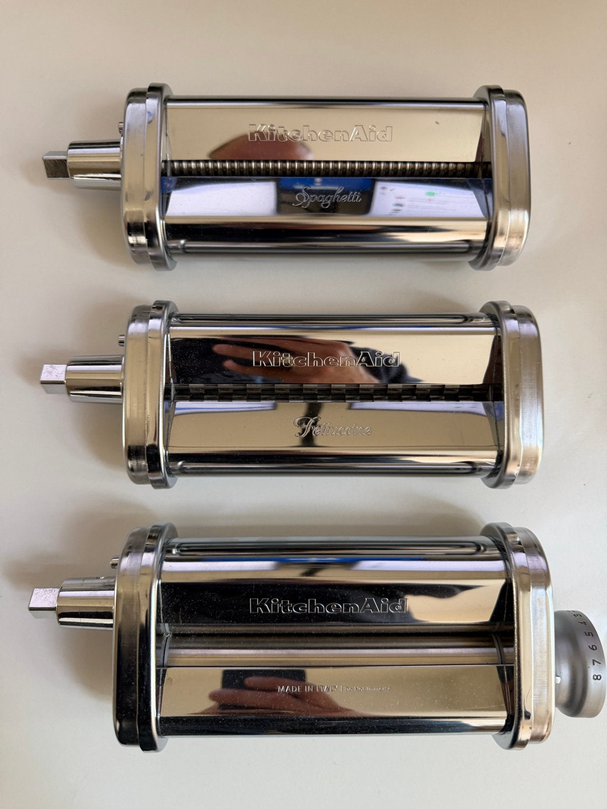 KitchenAid Pastaset - Spaghetti, Fettuccine, Lasagne, Witgoed en Apparatuur, Keukenmixers, 4 liter of meer, Ophalen of Verzenden