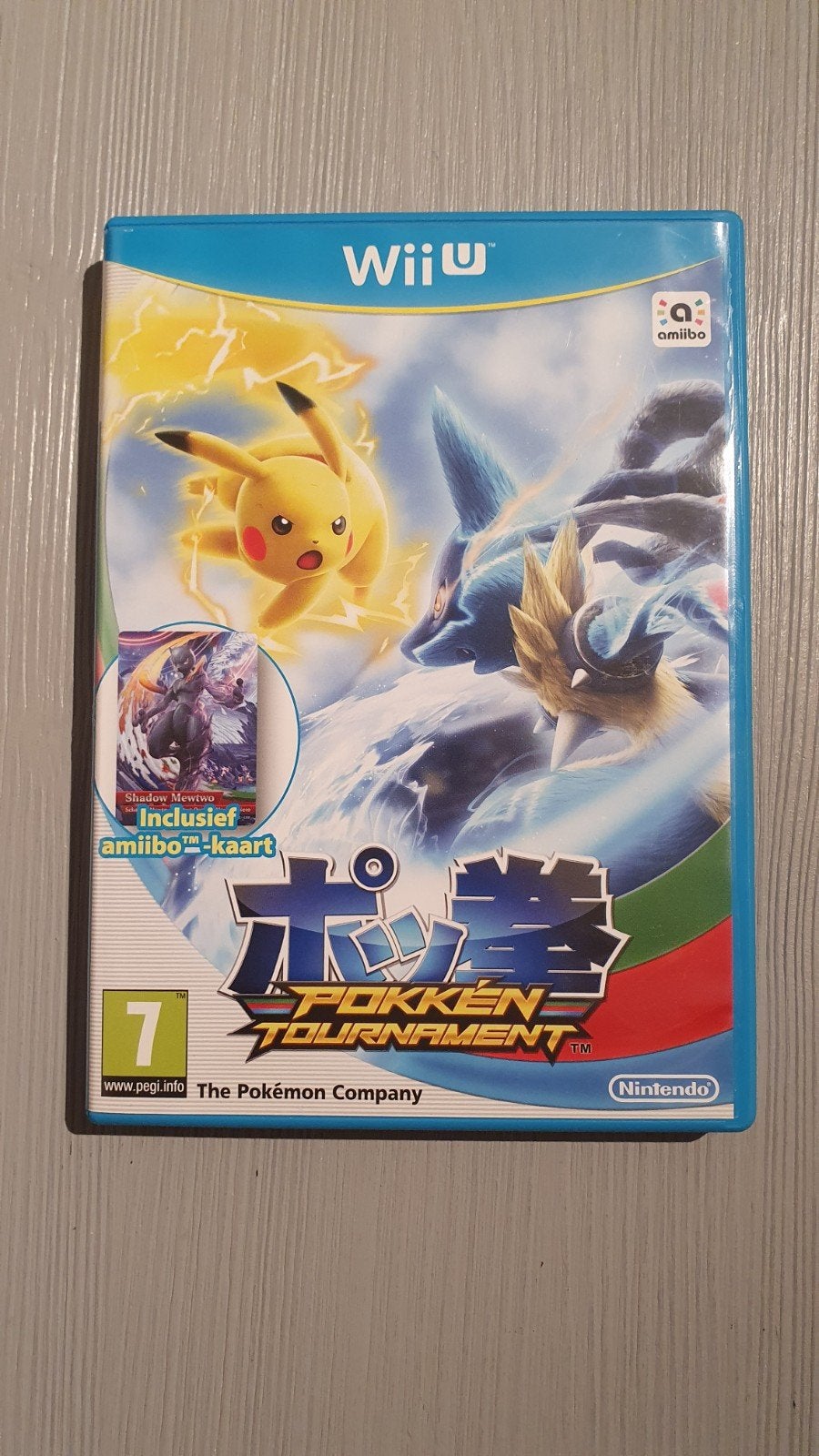 Pokémon Pokken Tournament Wii U Game Nintendo. Met de boekje, Spelcomputers en Games, Avontuur en Actie, 2 spelers, Ophalen of Verzenden