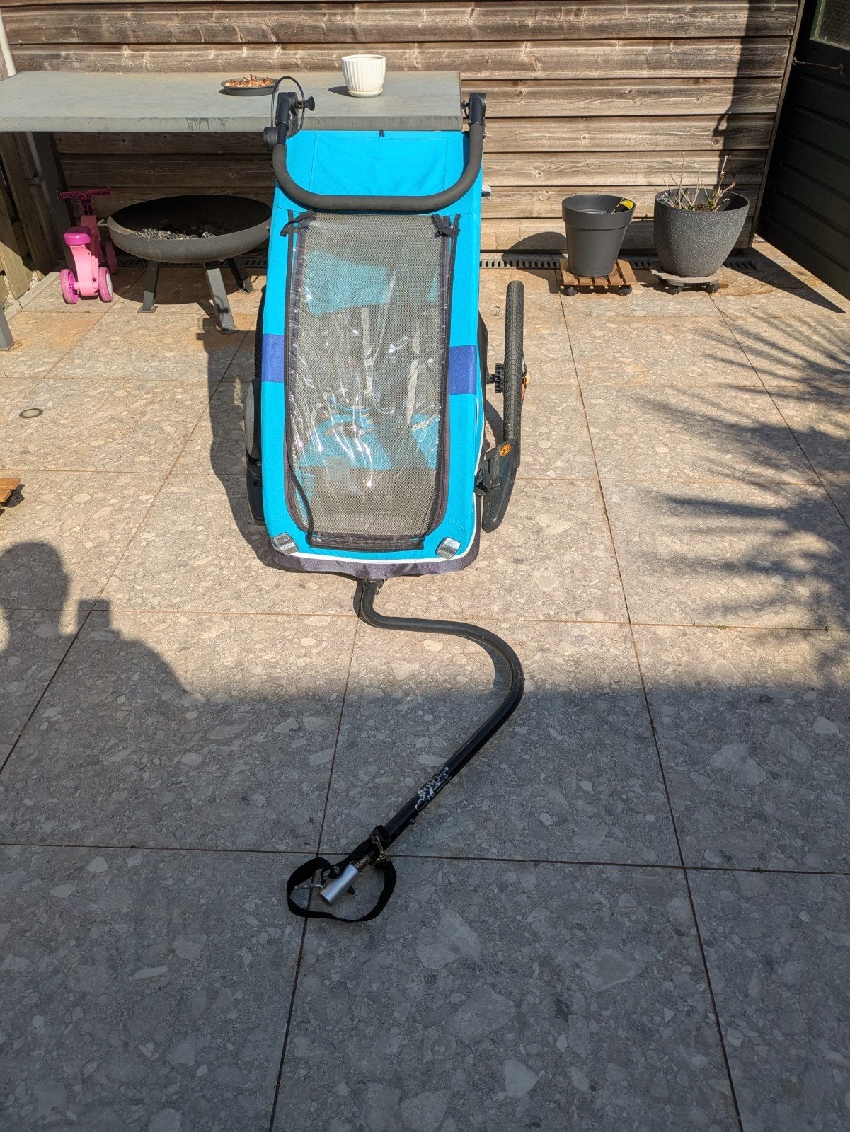 Yepp baby fietskar en buggy voor 1 kind, incl. 0m+ adapter, Ophalen, Kinderkar, Minder dan 20 kg