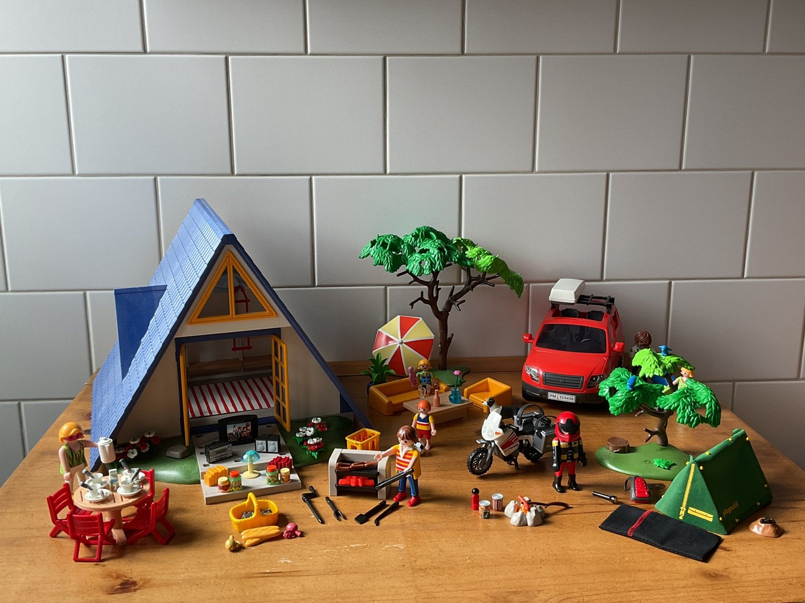 Foto 12 van PLAYMOBIL UITGEBREID VAKANTIEHUIS ☕️ 🍰 SUPER MOOI !!