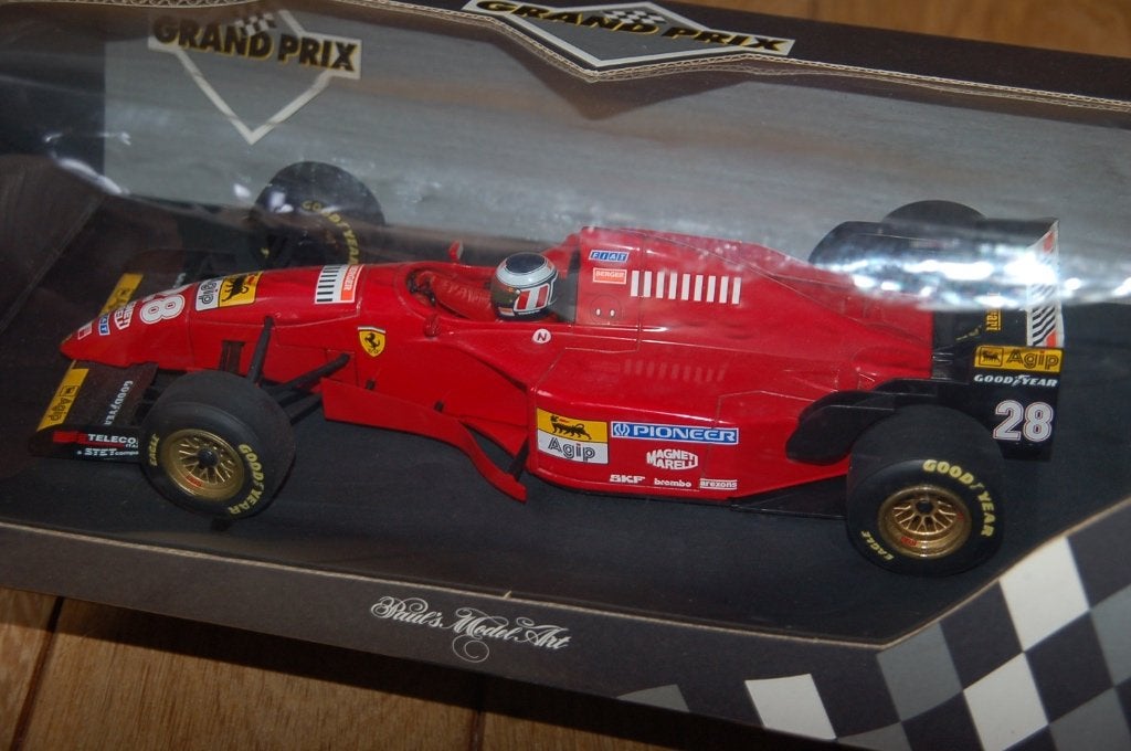 1:18 FERRARI F1 412 T2 BERGER Minichamps WRH, Verzenden, Zo goed als nieuw, Auto, MiniChamps