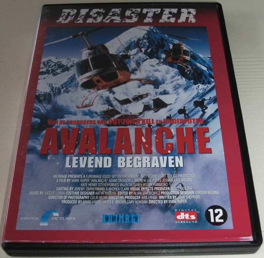 Dvd *** DISASTER COLLECTION *** Avalanche, Engels, Nederlands, Actiethriller, Ophalen of Verzenden