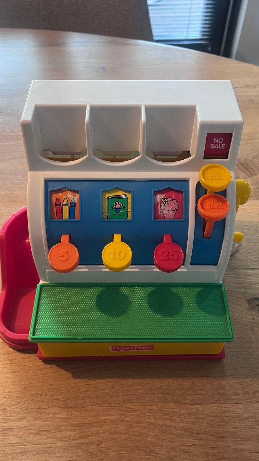 Fisher-Price Kassaspeelgoed - Vintage en Compleet, Ophalen, Gebruikt, Speelset
