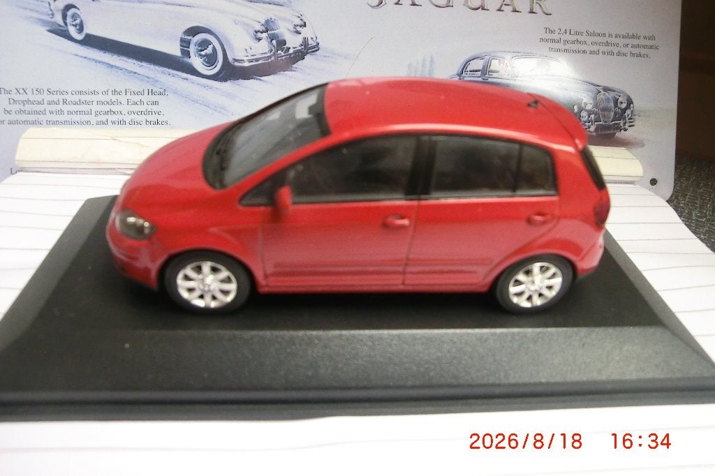 Minichamps Golf + 1:43, Ophalen of Verzenden, Nieuw, Auto, MiniChamps
