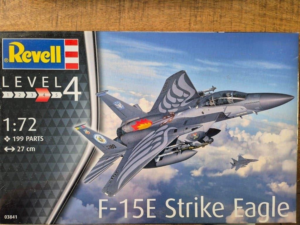 Revell F-15E Strike Eagle, Hobby en Vrije tijd, Modelbouw | Vliegtuigen en Helikopters, 1:72 tot 1:144, Revell, Nieuw, Ophalen of Verzenden