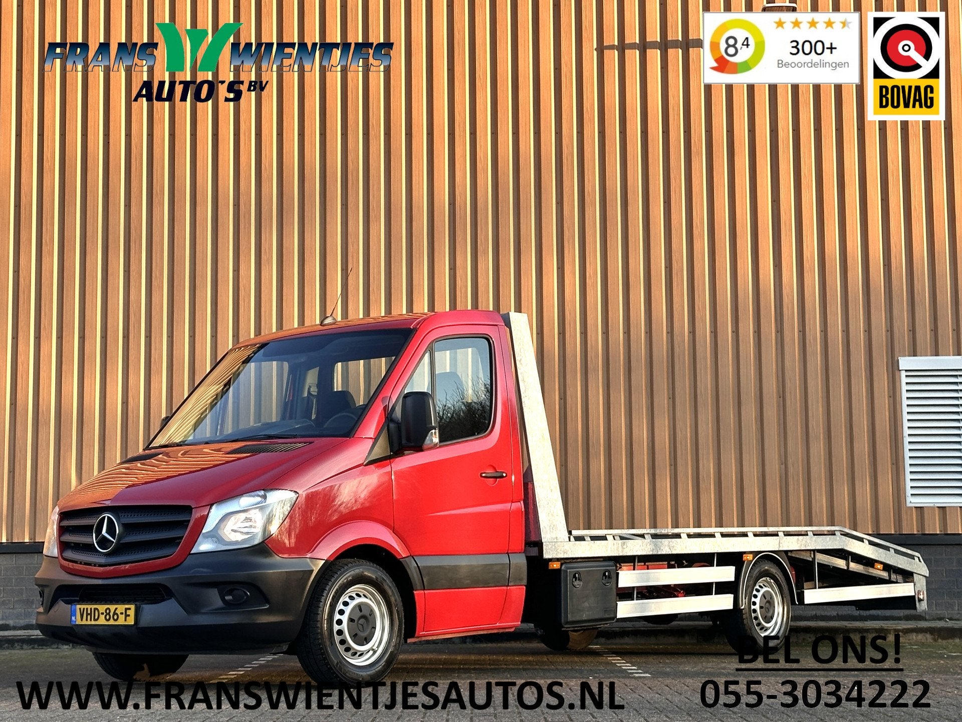 Mercedes-Benz Sprinter 310 2.2 CDI 432 | 3500 KG! | Laad ver, 2103 kg, Euro 5, Gebruikt, Zwart