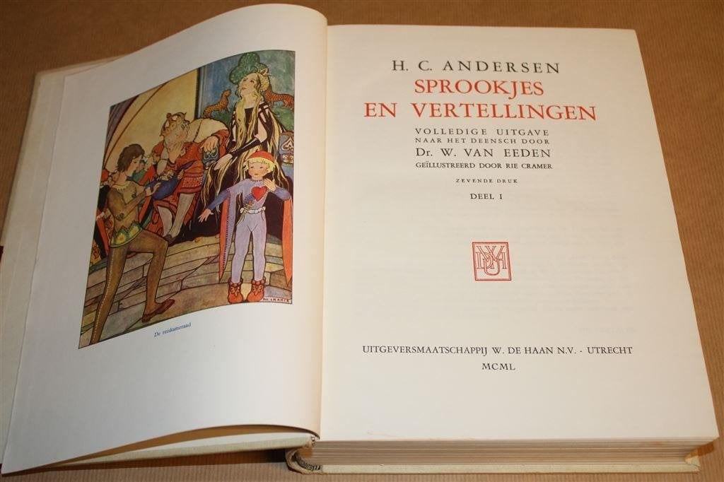 Sprookjes en vertellingen. Deel 1. H.C. Andersen 1950., Boeken, Sprookjes en Fabels, Ophalen of Verzenden, Gelezen