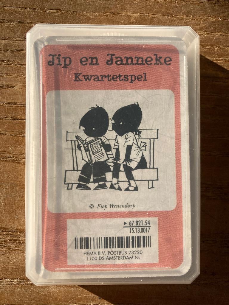 Kwartet Jip en Janneke, Ophalen of Verzenden, Zo goed als nieuw, Kwartet(ten)