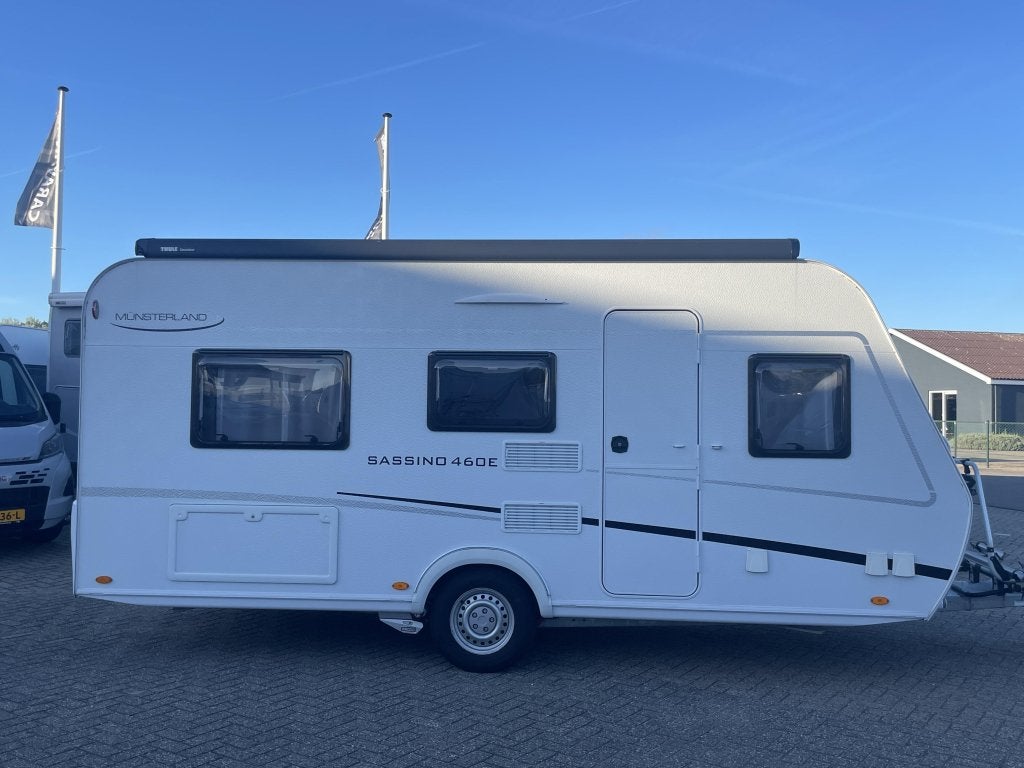 LMC Sassino 460 E VERKOCHT, Caravans en Kamperen, Fietsenrek, Bedrijf, Tot en met 3, LMC en Münsterland