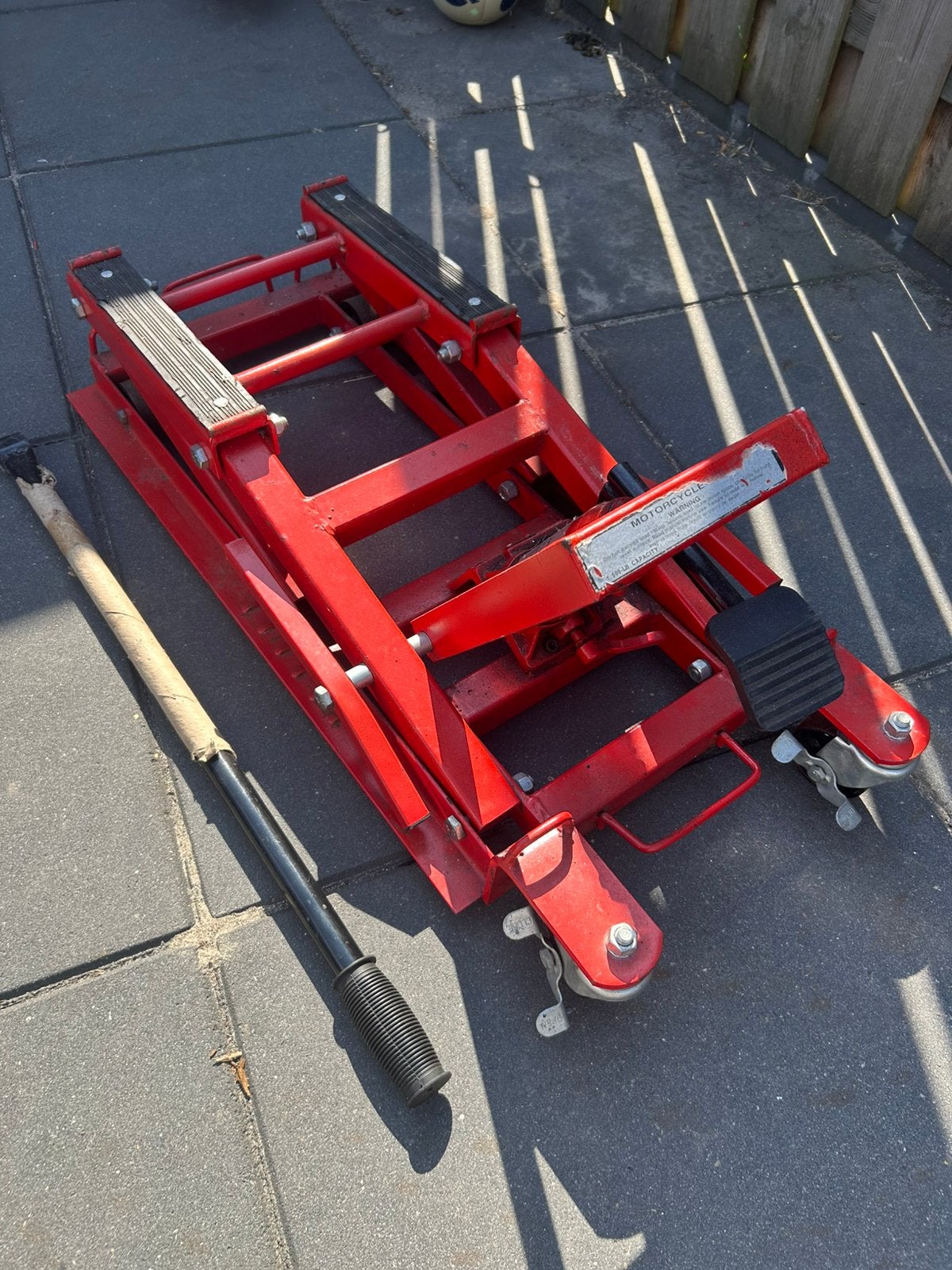 Hydraulische motorkrik hefbrug voor motoren, ATVs,, Motoren, Ophalen, Gebruikt