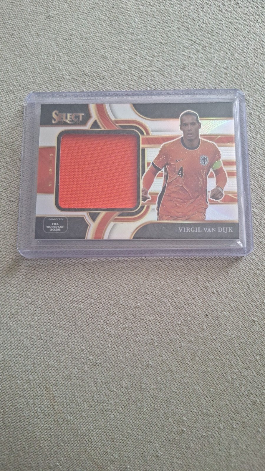 Virgil van Dijk FIFA World Cup panini Select Spelerskaart, Ophalen of Verzenden, Zo goed als nieuw, Overige binnenlandse clubs
