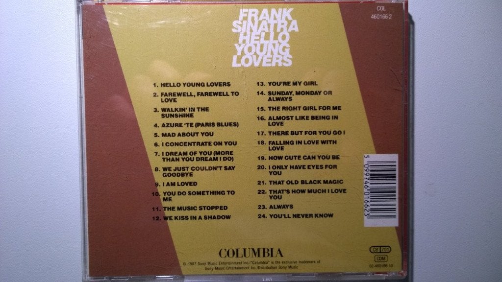 Frank Sinatra - Hello Young Lovers, Ophalen of Verzenden, Zo goed als nieuw, Jazz, Album
