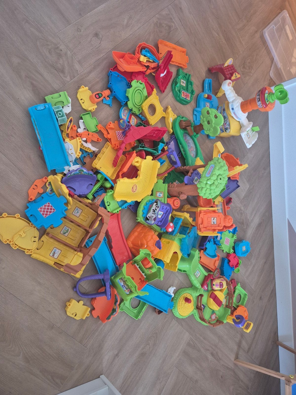 Vtech toetoet autobaan diverse onderdelen, Kinderen en Baby's, Speelgoed | Vtech, Ophalen