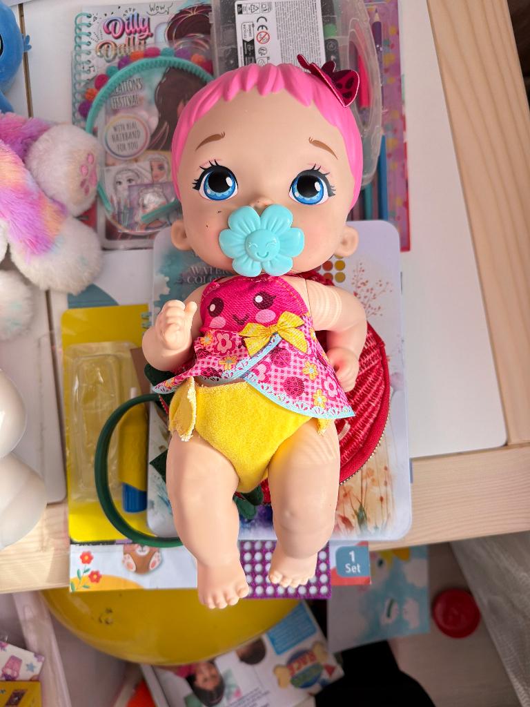 cry baby, Kinderen en Baby's, Speelgoed | Poppen, Ophalen, Gebruikt, Babypop