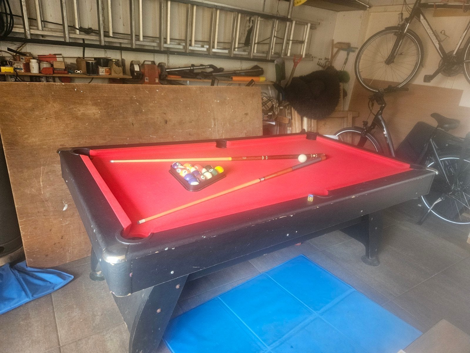Leuk Poolbiljart, Ophalen, Keu of Ballen