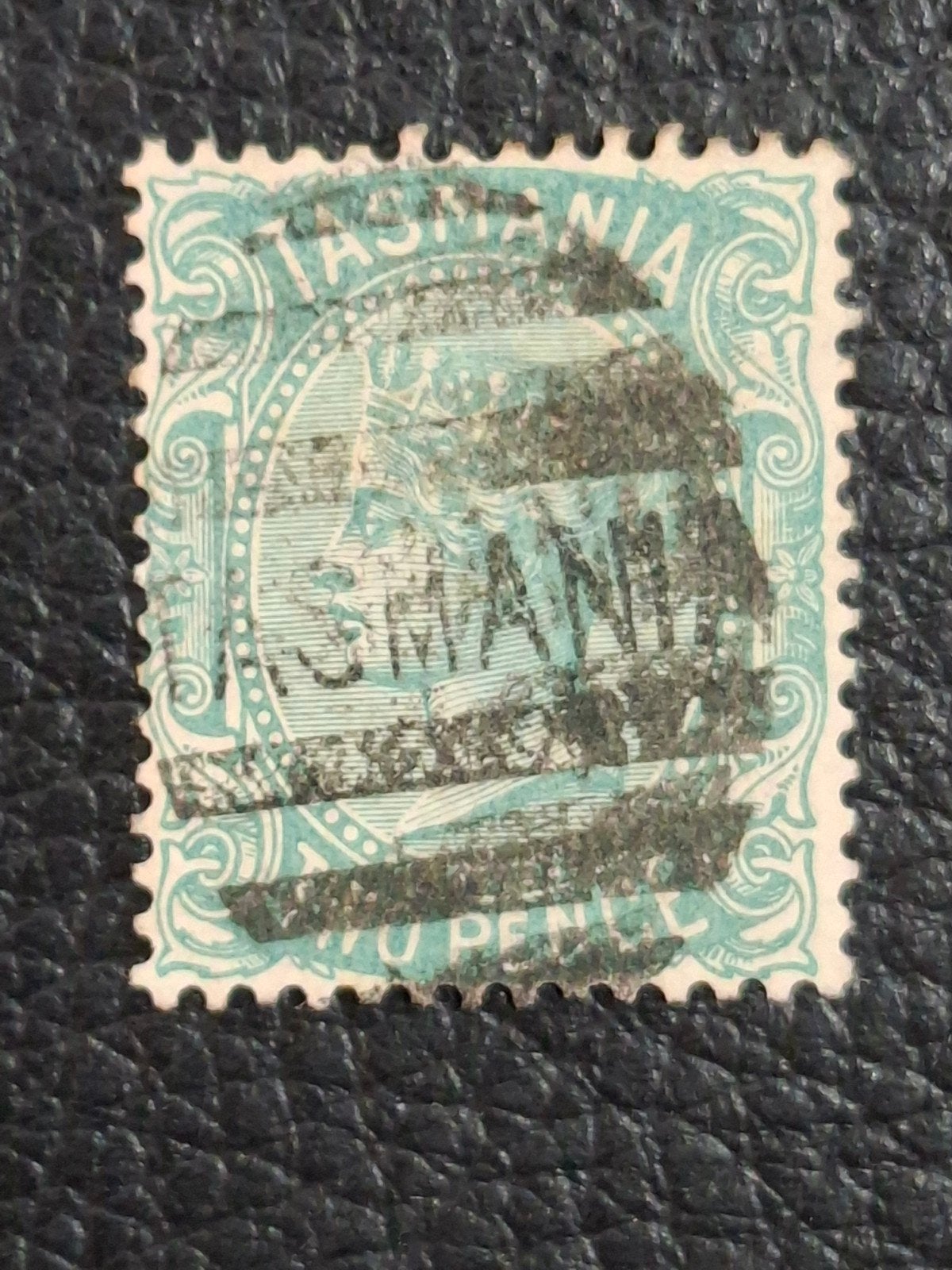GERESERVEERD Australië  Tasmanië Mi 31 ( wm 7), Postzegels en Munten, Ophalen of Verzenden, Gestempeld