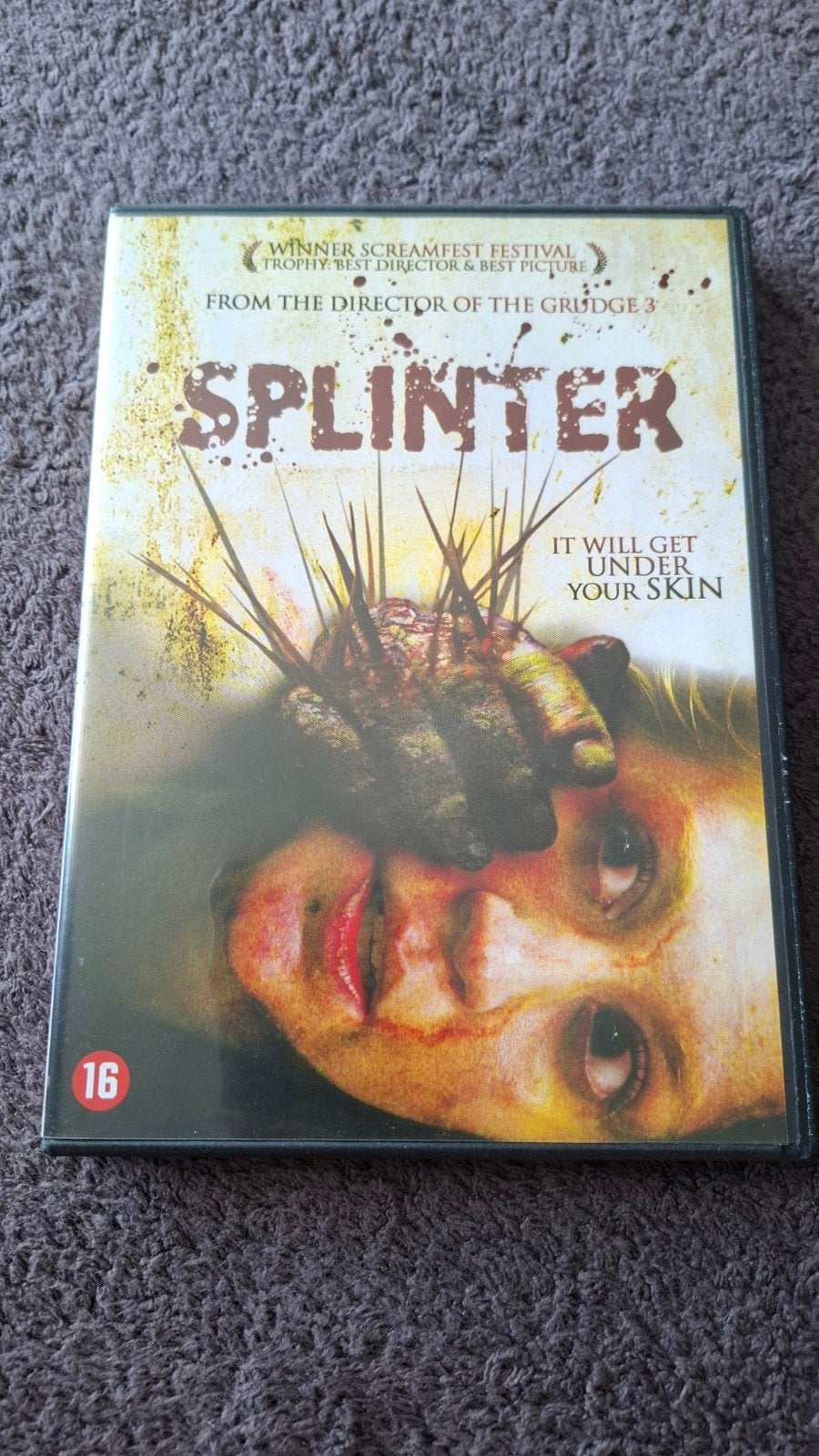 Splinter DVD, Vanaf 16 jaar, Ophalen of Verzenden, Zo goed als nieuw