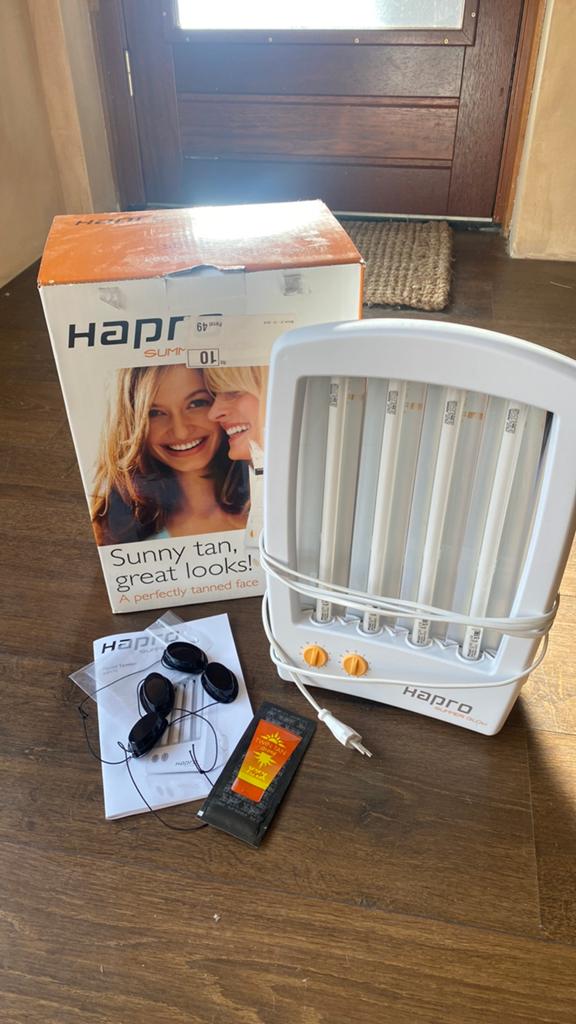 Hapro gezicht zonnebank hb175 35000 welness face sun spa, Witgoed en Apparatuur, Zonnebanken en Gezichtsbruiners, Ophalen of Verzenden