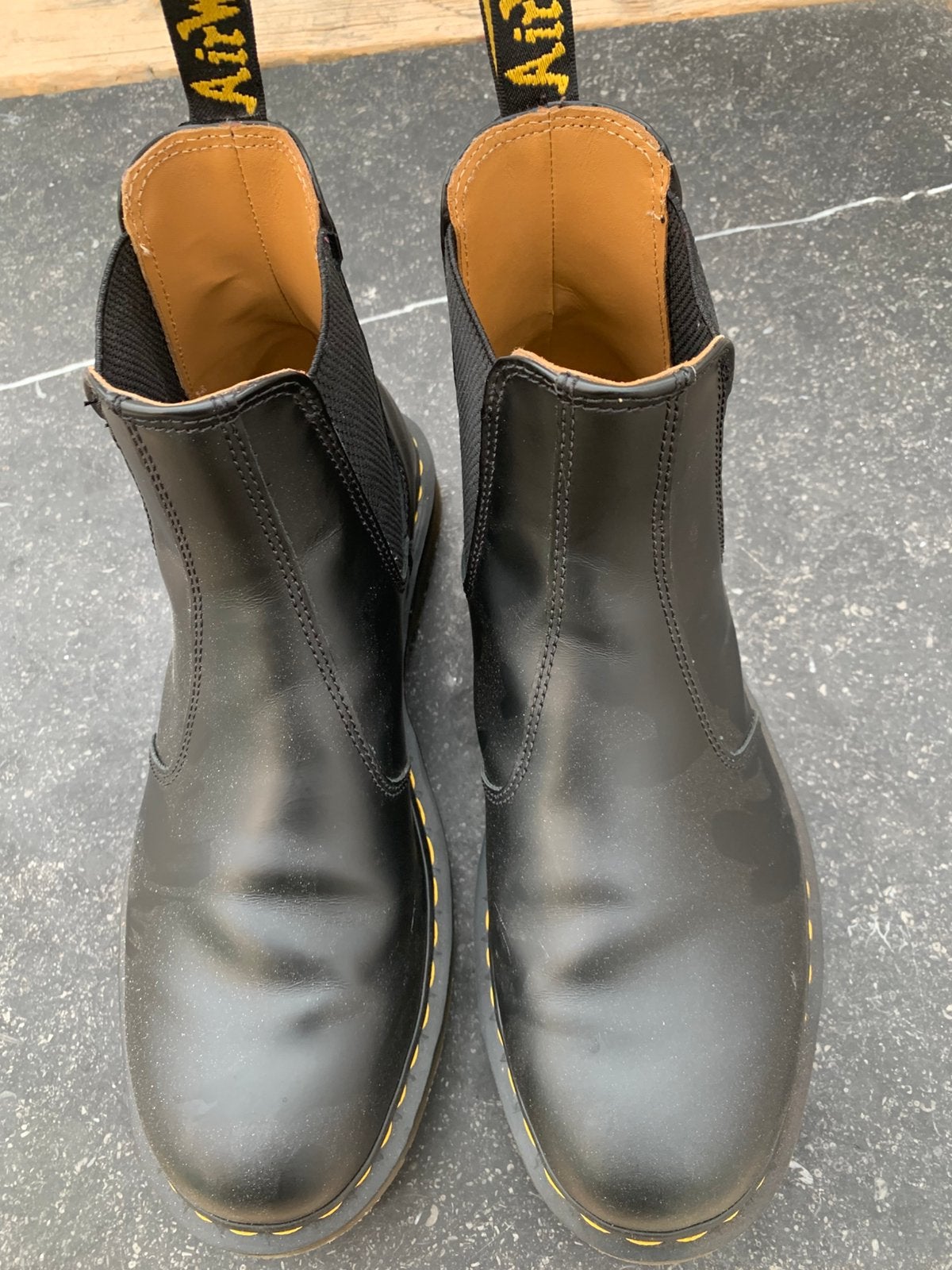 Dr Martens Chelsea Boots maat 44 zwart, Ophalen, Zwart, Boots, Gedragen