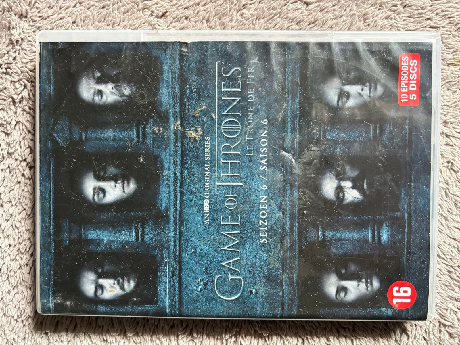 Game of Thrones Seizoen 6 DVD - HBO Original Series, Vanaf 16 jaar, Nederlands, Science Fiction en Fantasy, Ophalen of Verzenden