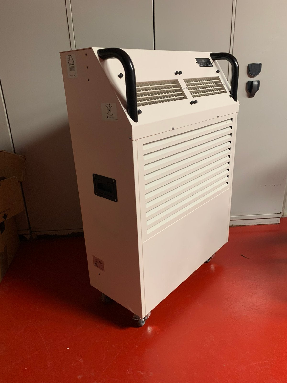 Mobiele Airco 7,5kw - Krachtig 230v met snelkoppelingen, Witgoed en Apparatuur, Airco's, Ophalen, 3 snelheden of meer, Zo goed als nieuw