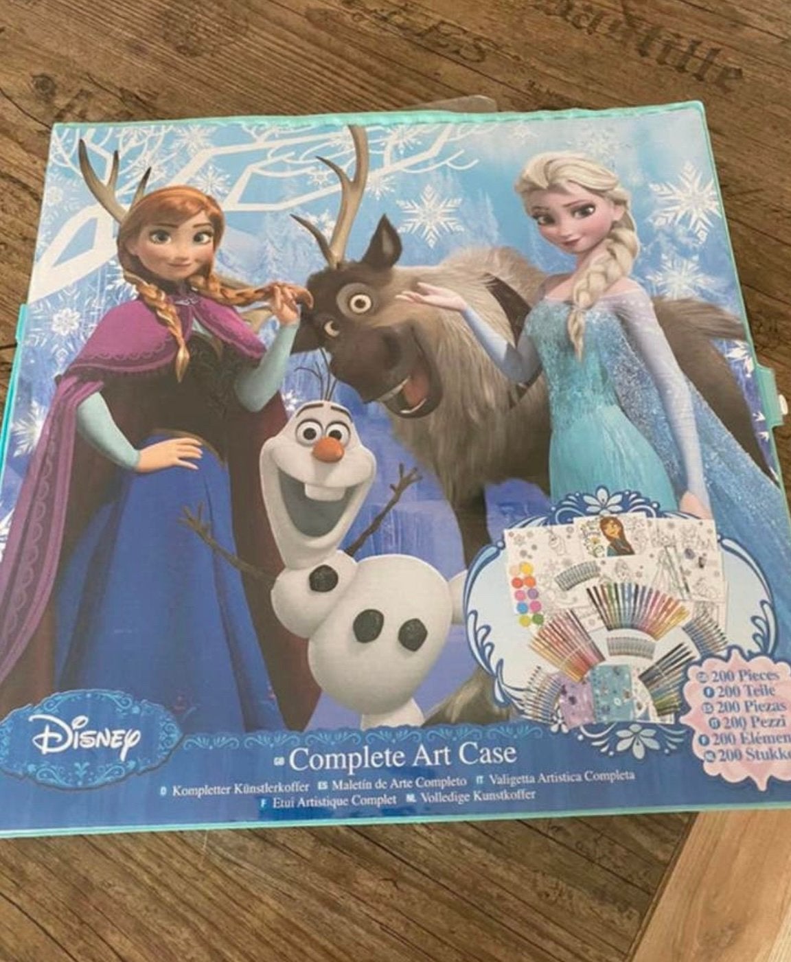 Tekenset frozen, Ophalen of Verzenden, Zo goed als nieuw