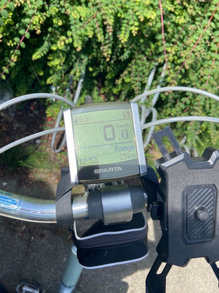 sparta display, Fietsen en Brommers, Fietsaccessoires | Fietscomputers, Gebruikt, Ophalen