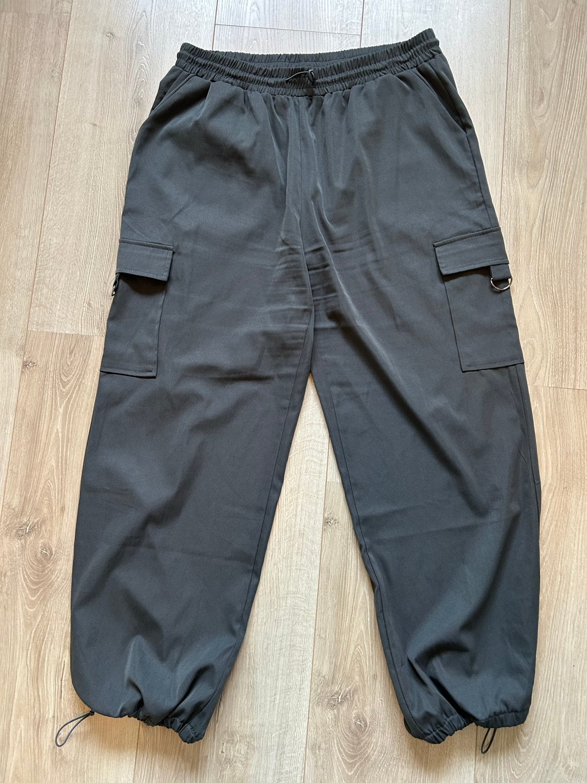 Donkergrijze cargobroek COTTON CLUB XXL ZGAN, Maat 46/48 (XL) of groter, Ophalen of Verzenden, Zo goed als nieuw, Grijs
