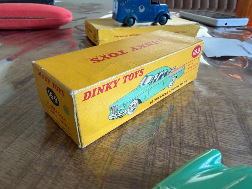 Dinky Toys Studebaker Golden Hawk - Als nieuw met doos, Dinky Toys, Ophalen of Verzenden, Zo goed als nieuw, Dinky toys
