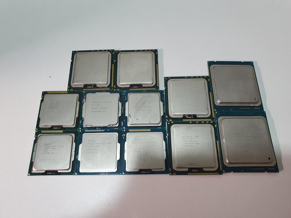 Partij Intel Processor i3, Pentium, i7, Celeron, Xeon, Computers en Software, Processors, LGA 1151, Gebruikt, 4-core, .