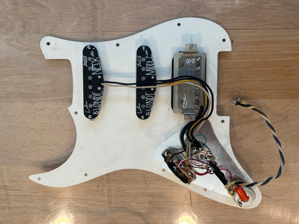 Lollar HSS Pickup Set: Imperial Low Wind / Vintage Blonde, Muziek en Instrumenten, Instrumenten | Onderdelen, Ophalen of Verzenden