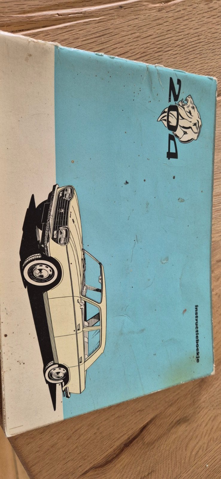 instructie boekje Peugeot 204  1975, Ophalen of Verzenden