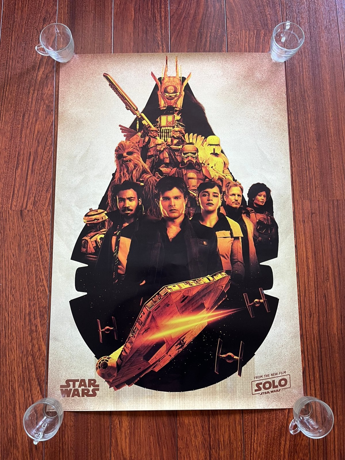 Star Wars poster | Solo: A Star Wars Story, Verzamelen, Ophalen of Verzenden, Nieuw, Boek of Poster