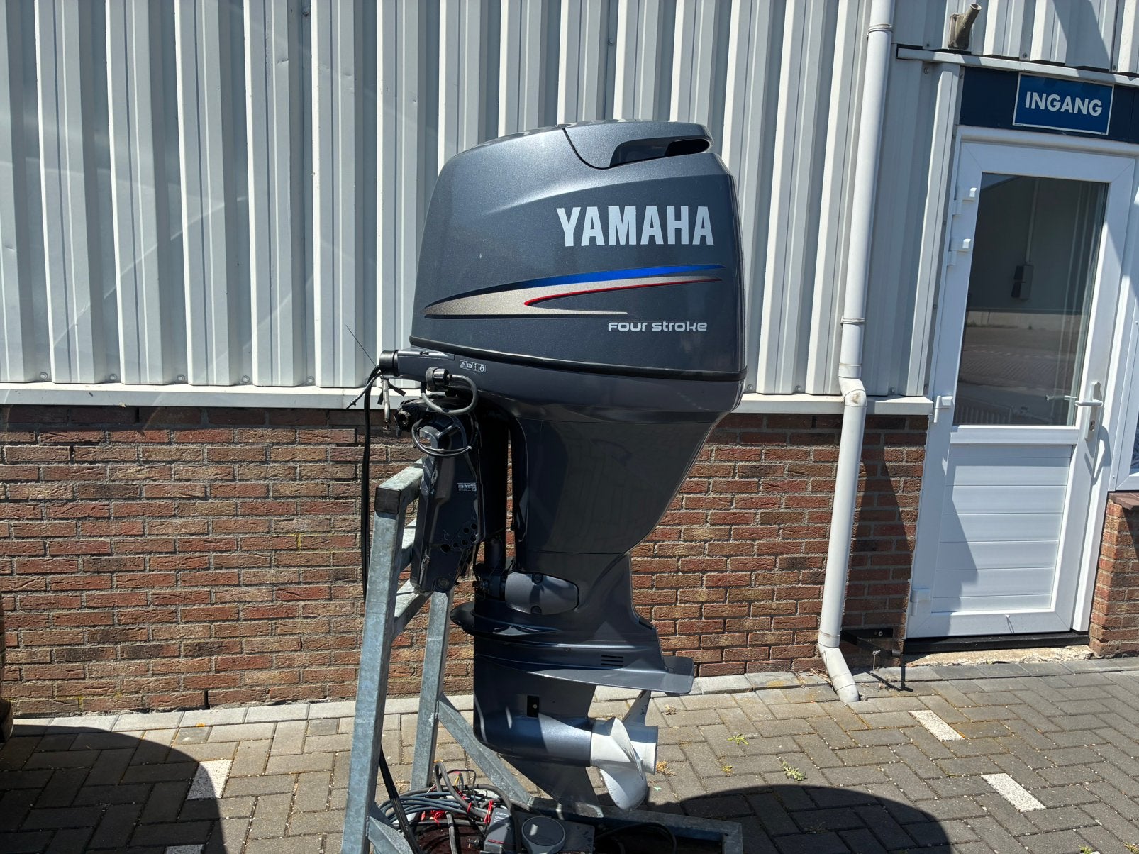 Yamaha 80 / 90 pk 4 takt EFI, Powertrim, nette staat  !, Japan, Viertaktmotor, Ophalen of Verzenden, Zo goed als nieuw