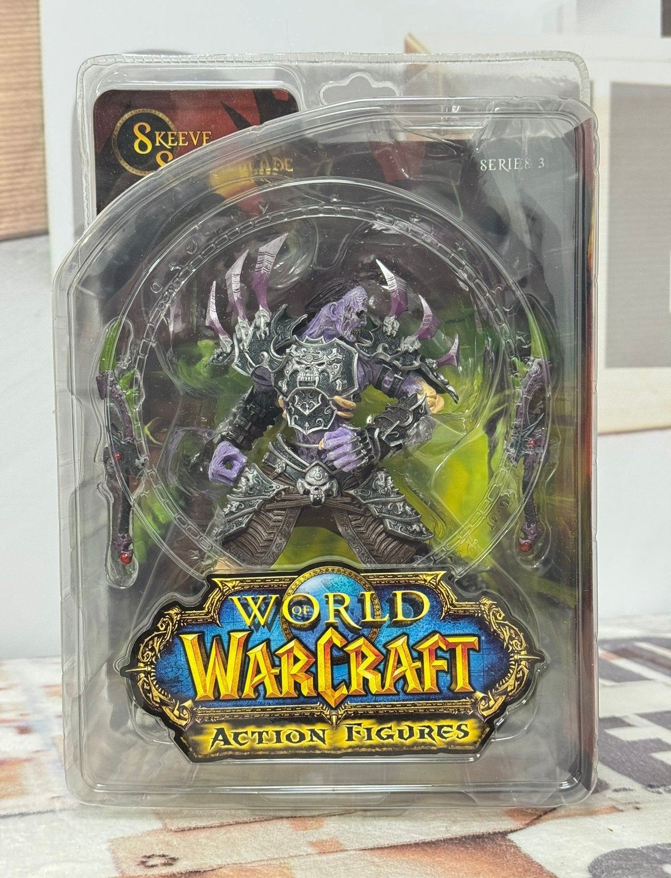 World of Warcraft Series 3 - Skeeve Sorrowblade Undead Rogue, Nieuw, Ophalen of Verzenden, H, H