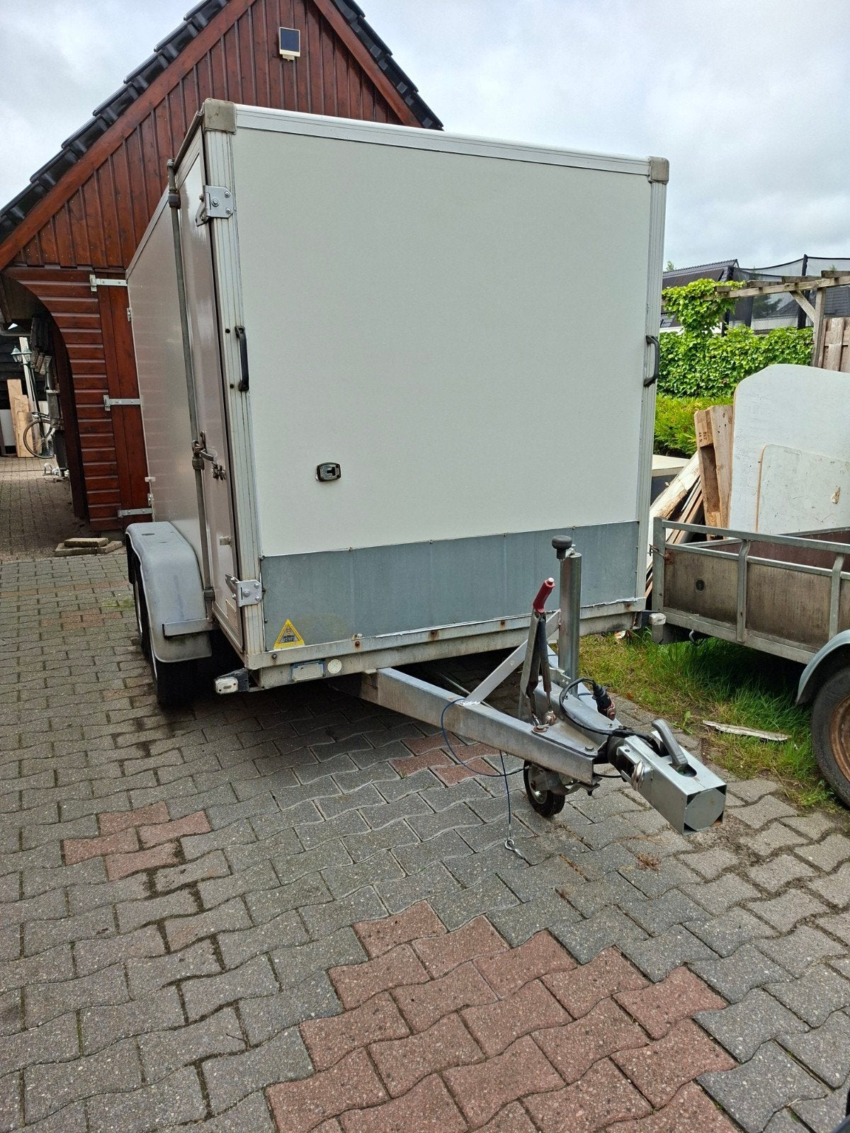 aanhanger ,dichte aanhanger ,kar, Auto diversen, Aanhangers en Bagagewagens, Ophalen, Gebruikt
