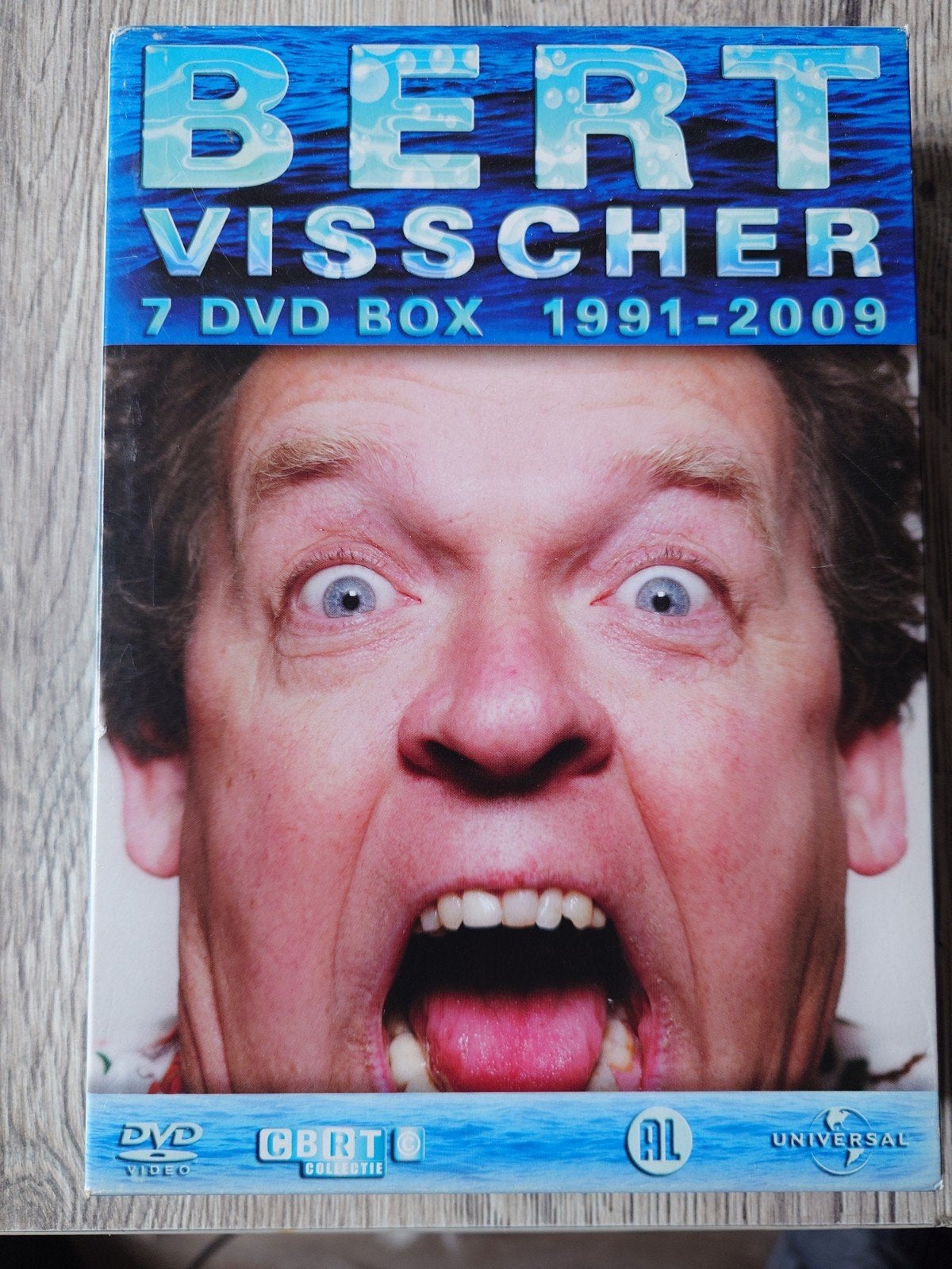 Bert Visscher 7 DvDs Box, Alle leeftijden, Ophalen of Verzenden, Zo goed als nieuw, Stand-up of Theatershow