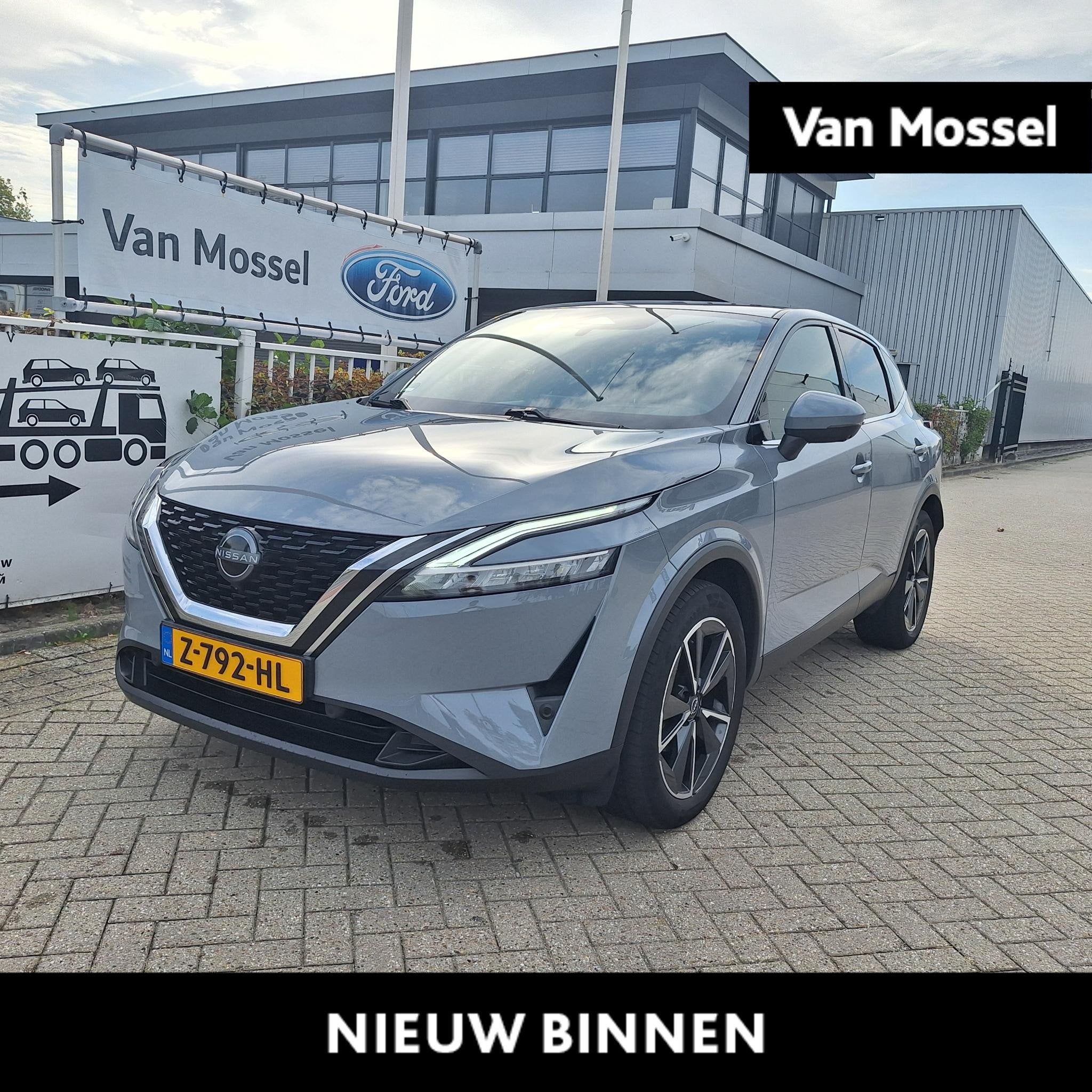 Nissan Qashqai 1.3 MHEV Xtronic Tekna | Adaptive Cruise Cont, Auto's, 12 maanden, Euro 6, Leder en Stof, Origineel Nederlands