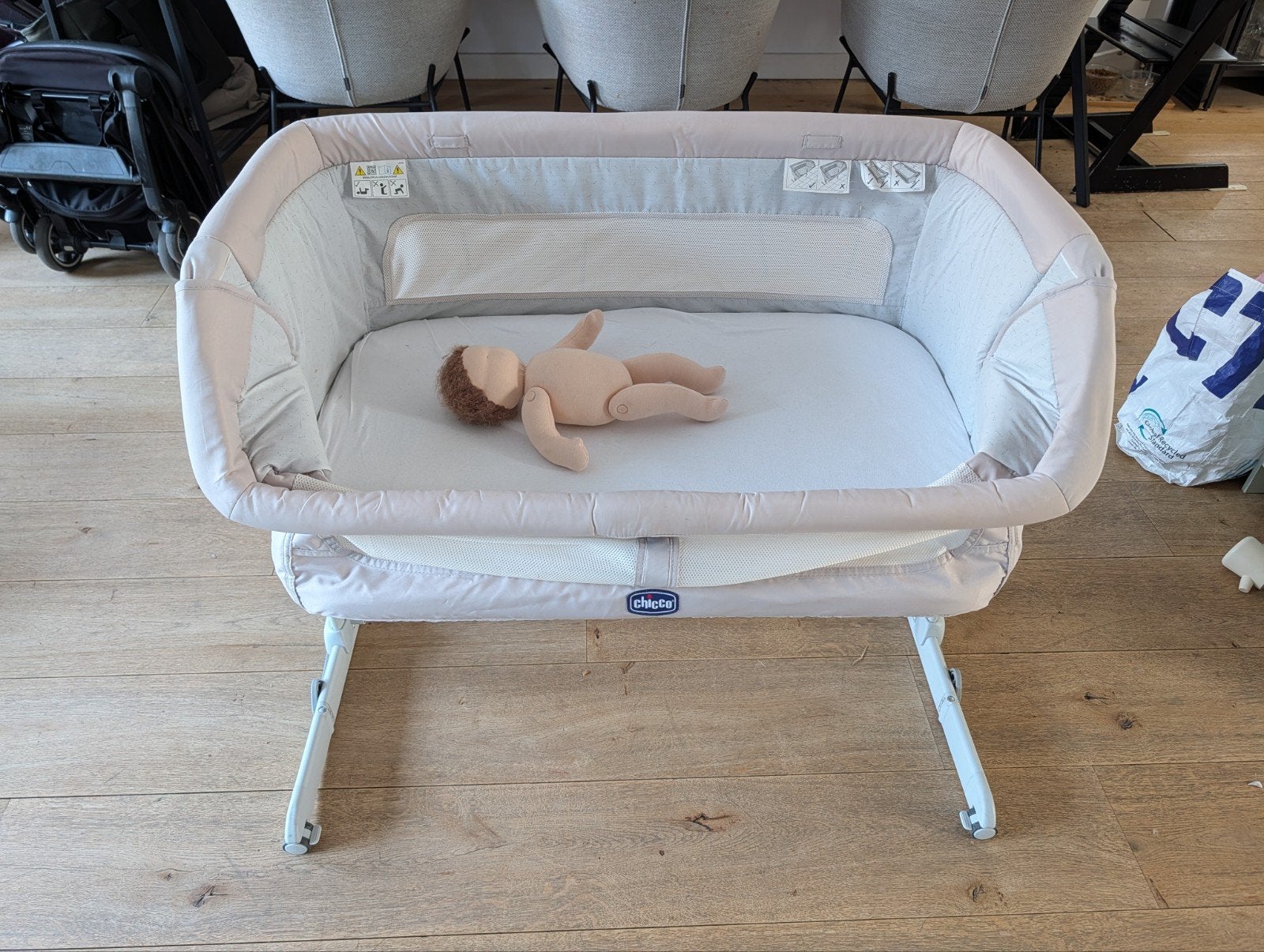 Chicco Next2Me co-sleeper, Ophalen, Zo goed als nieuw, Overige typen