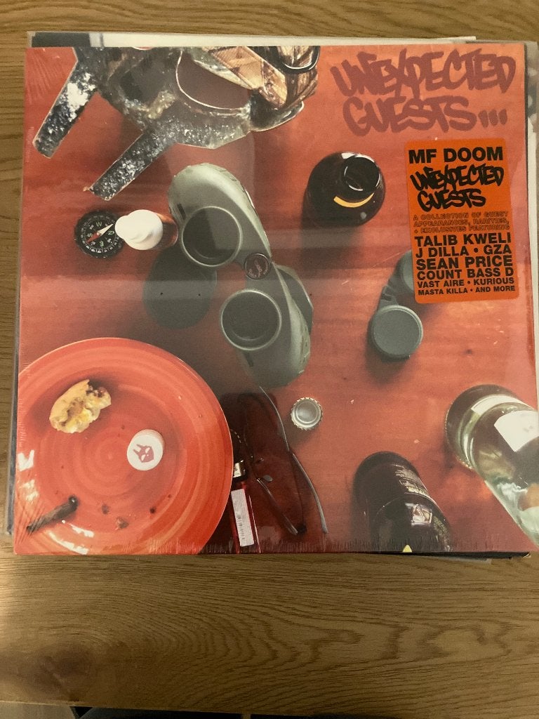 Mf doom “unexpected guests” lp, Ophalen of Verzenden, 2000 tot heden, Nieuw in verpakking, 12 inch
