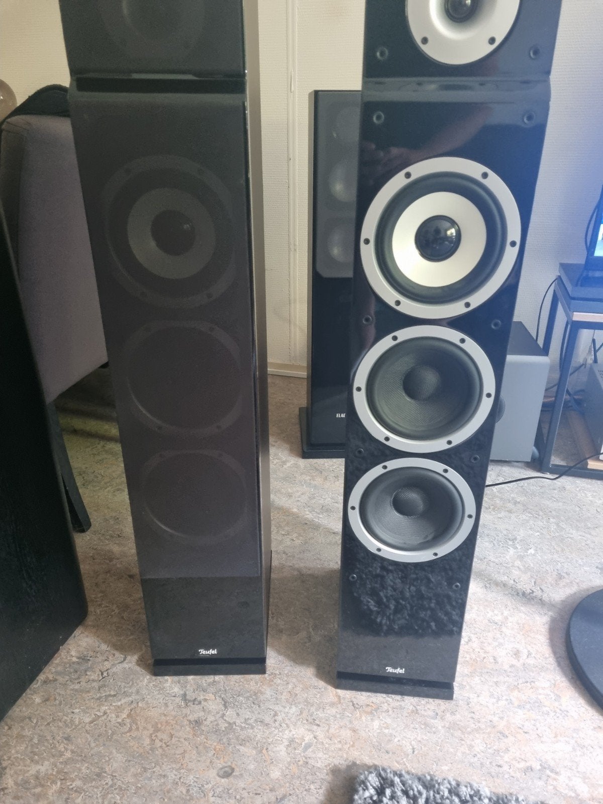teufel high end speakers, Audio, Tv en Foto, Luidsprekers, Ophalen of Verzenden, Zo goed als nieuw, Overige merken