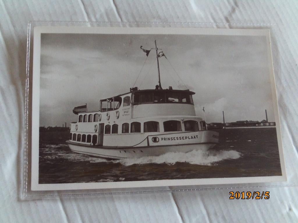 ansichtkaart schip prinsesseplaat, Ophalen of Verzenden, 1980 tot heden, Ongelopen, Voertuig