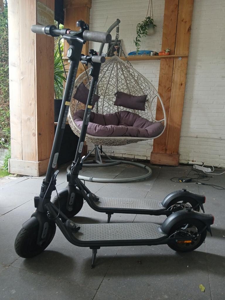 Twee Ninebot Segway elektrische steps (max 25 km/u), Ophalen of Verzenden, Gebruikt, Elektrische step (E-scooter), Ninebot Segway
