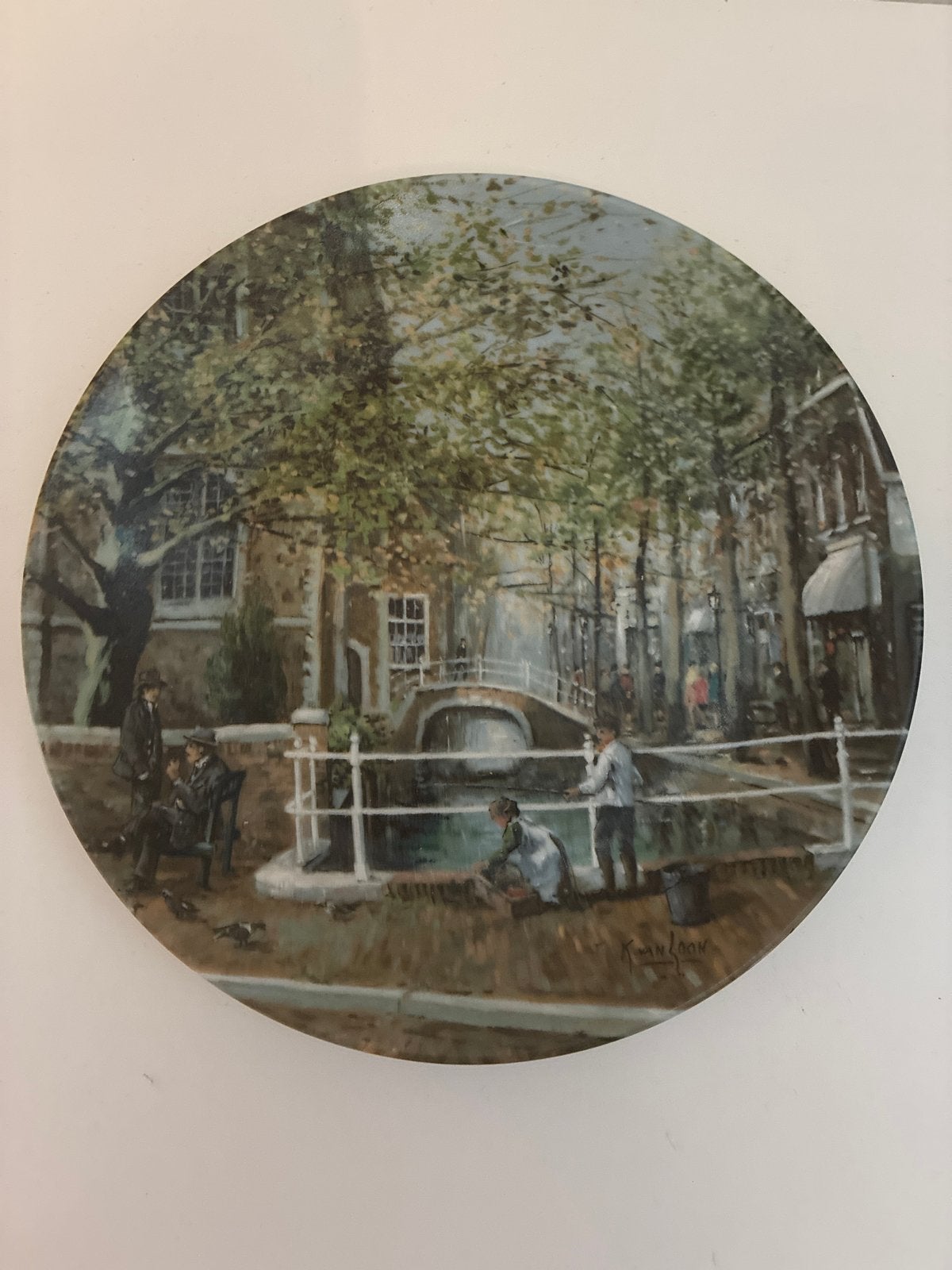 Koninklijke Mosa sierbord "The Delftse Vrouwenregt", Ophalen