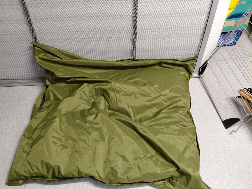 Zitzak 120x130cm, Ophalen, Groen