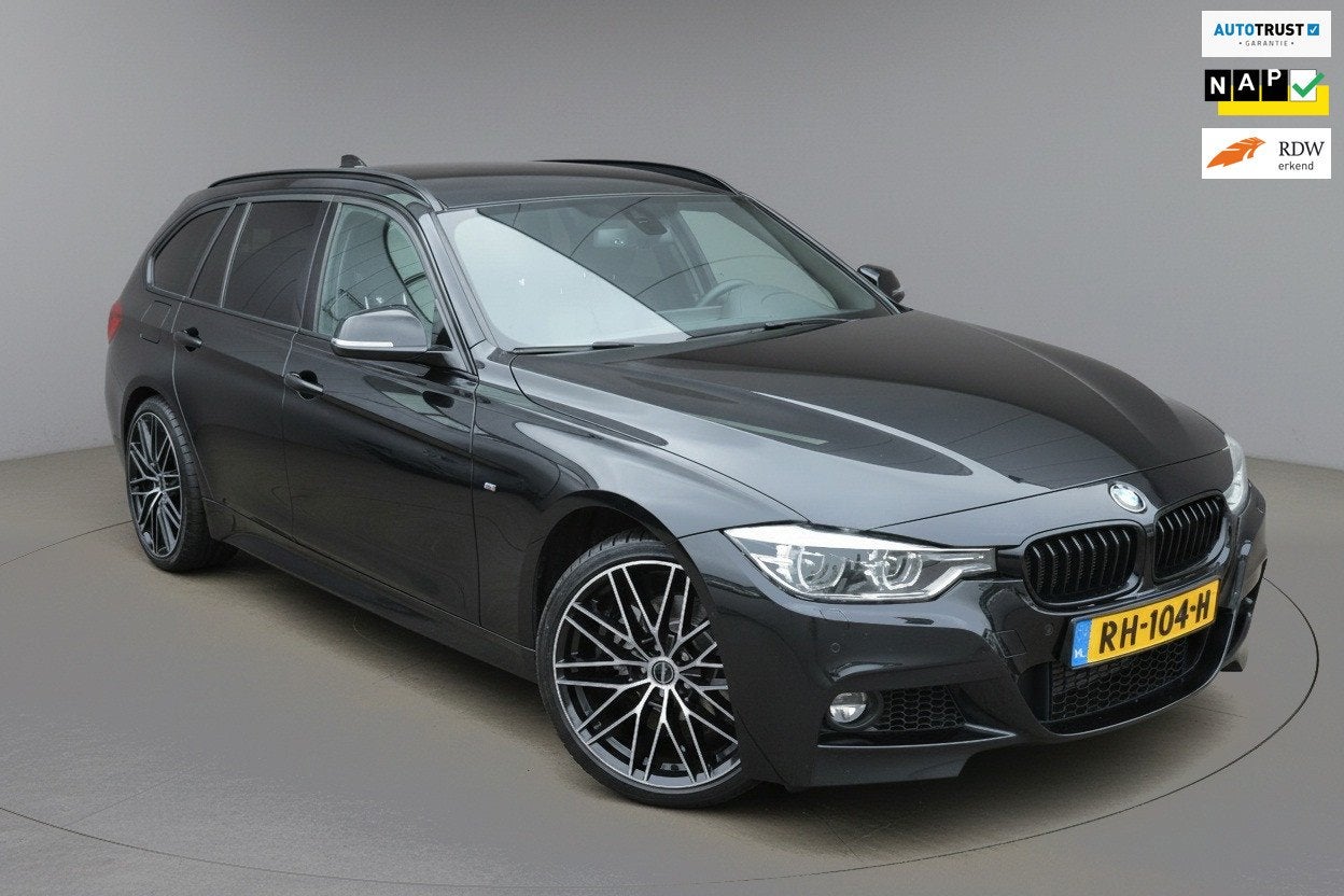 BMW 3-serie Touring M-sport|Clima|Camera|incl. 6mnd garantie, Automaat, Dealer onderhouden, Gebruikt, 1465 kg