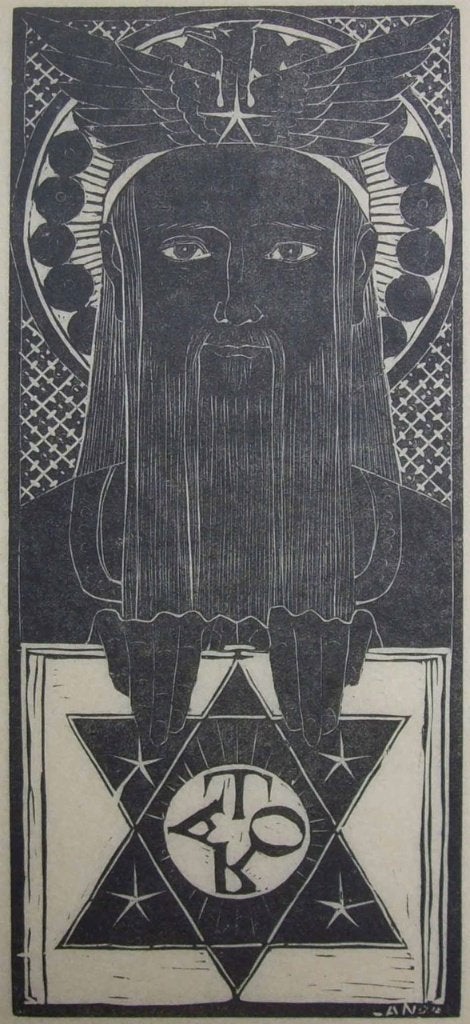 Grafiekkabinet 2x Johannes Ludovicus Mathieu Lauweriks, Antiek en Kunst, Verzenden