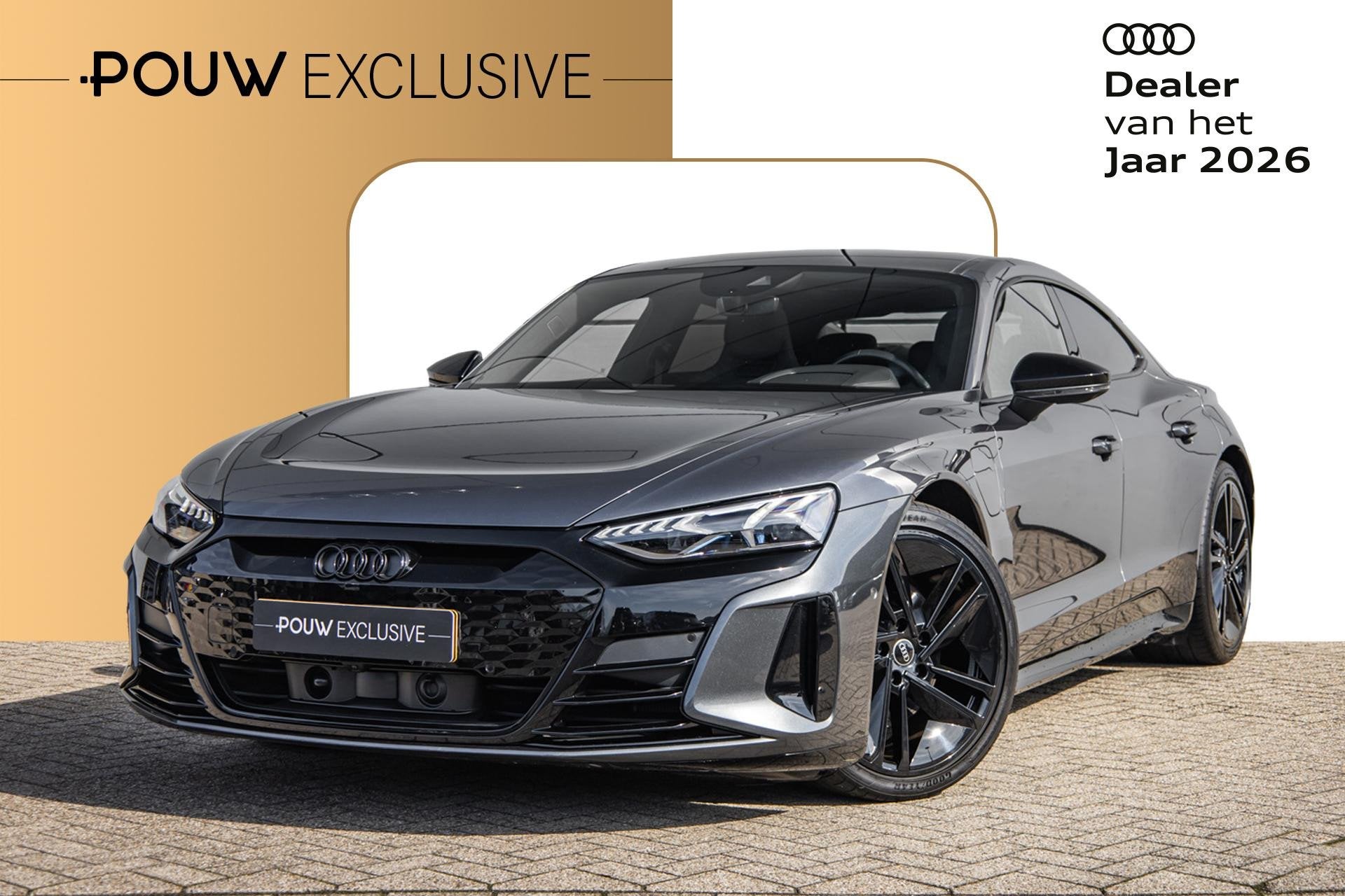 Audi e-tron GT 476pk edition ZERO Competition 93 kWh | Panor, Auto's, Automaat, Zwart, 93 kWh, Vierwielaandrijving