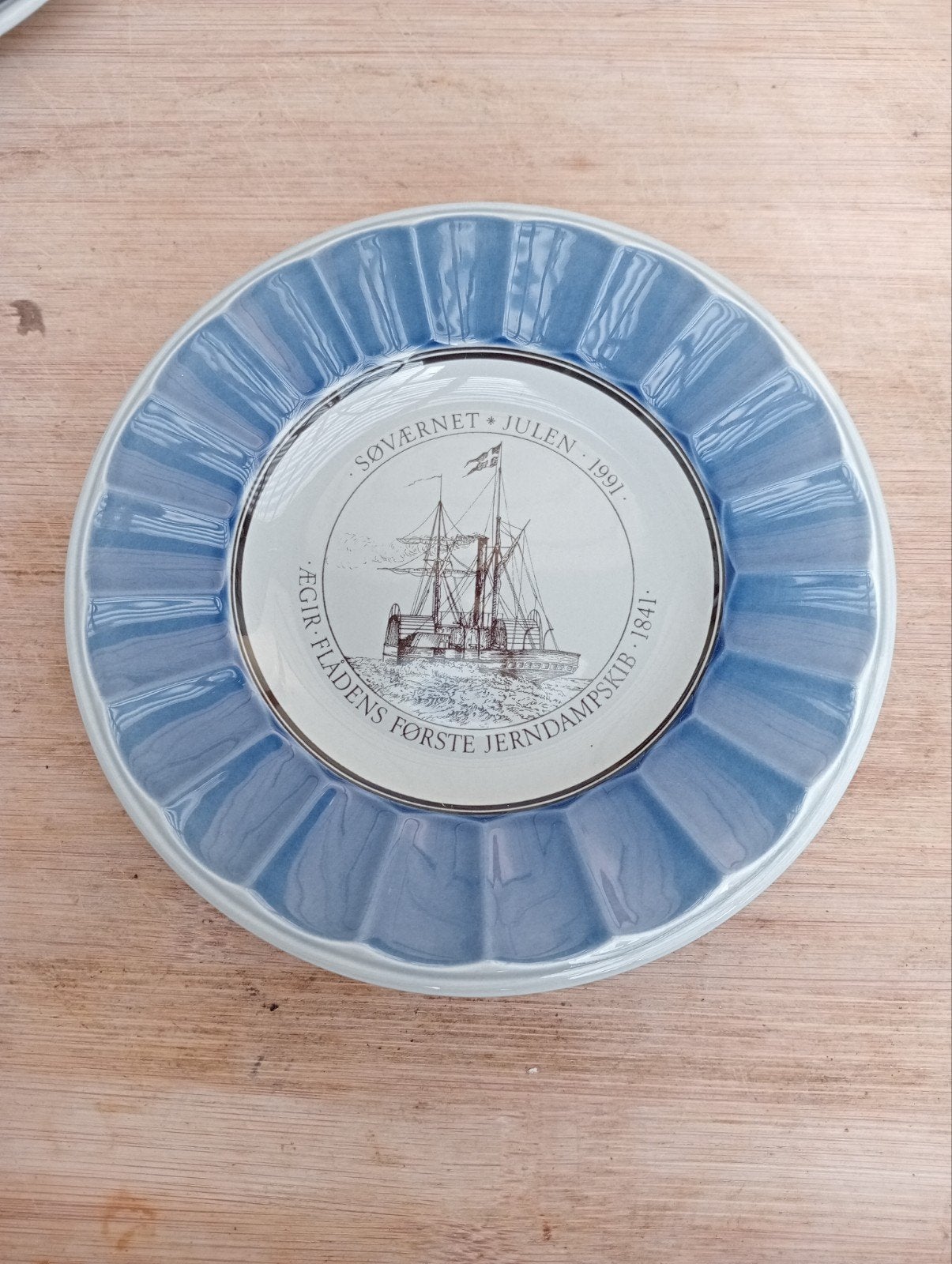 Royal Copenhagen Kerstbord 1991 - SØVÆRNET, Antiek en Kunst, Ophalen of Verzenden