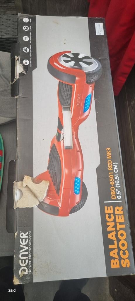 Denver Hoverboard DBO-6501 rood, Ophalen